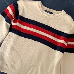 Boys size 5 polo knit sweater Ralph Lauren